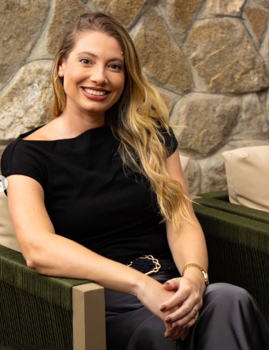 Raquel Veight, arquiteta, em seu escritório